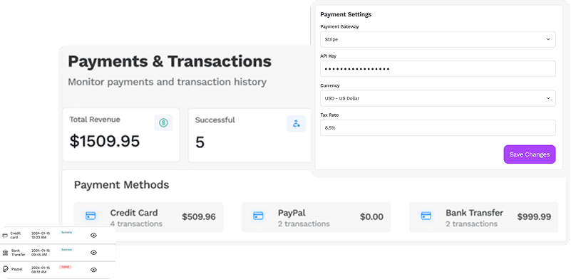 Convenient Payment Handling